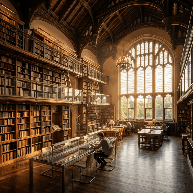 Atmospheric Library Background